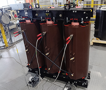 Испытание на нагрев сухих трансформаторов AKELCAST